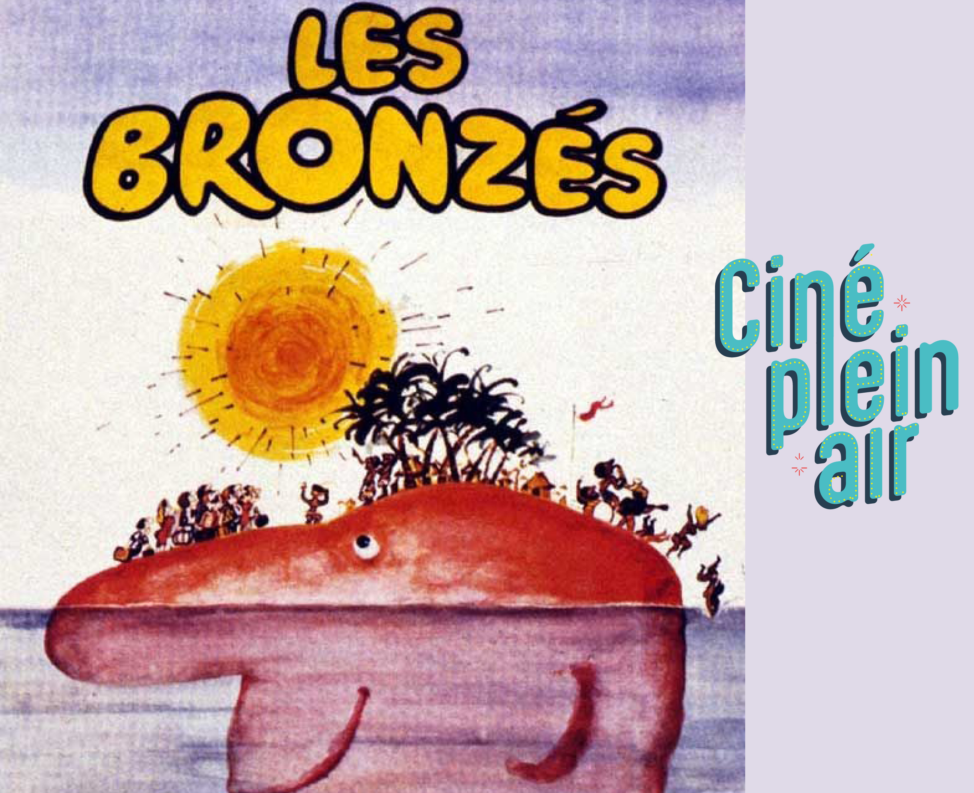 Ciné plein air - Les bronzés