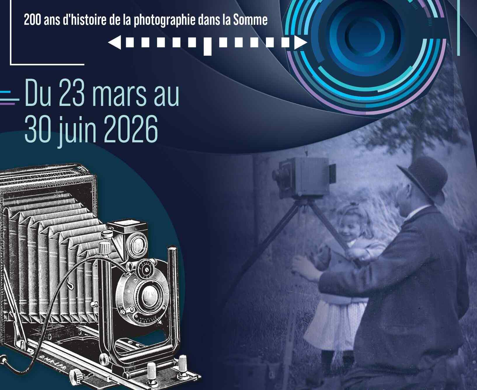 De la chambre noire au numérique : 200 ans d'histoire de la photographie dans la Somme